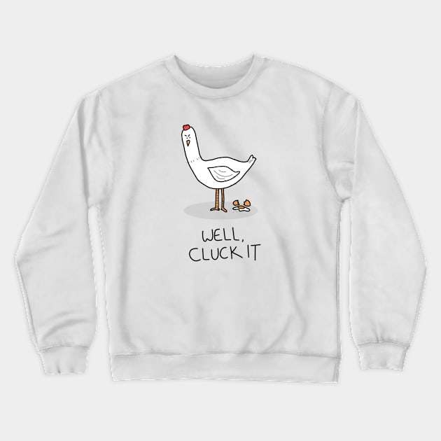 Grumpy Hen Crewneck Sweatshirt by grumpyanimals